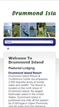 Mobile Screenshot of drummondisland.net